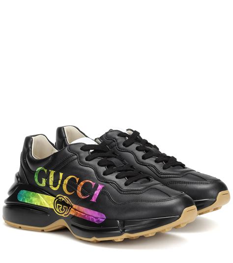 black gucci womens trainers|all black sneakers gucci men.